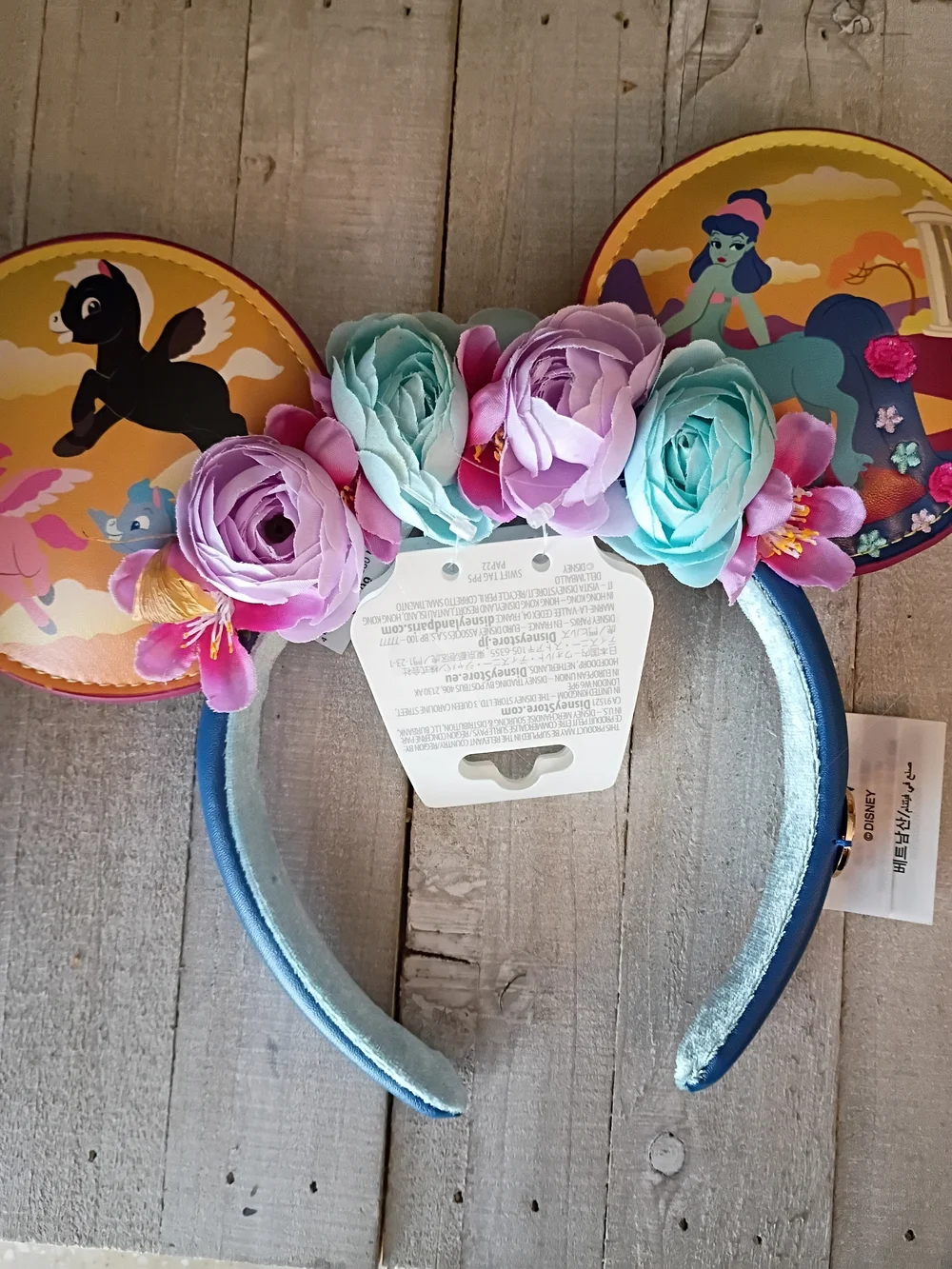 Disney Fantasia 85th Anniversary Pastoral Symphony Minnie Ears Headband New